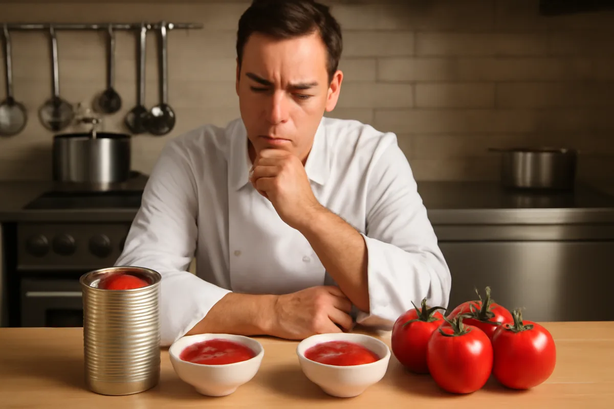 Pomodori pelati o freschi per il sugo? Scopri la scelta dei cuochi professionisti