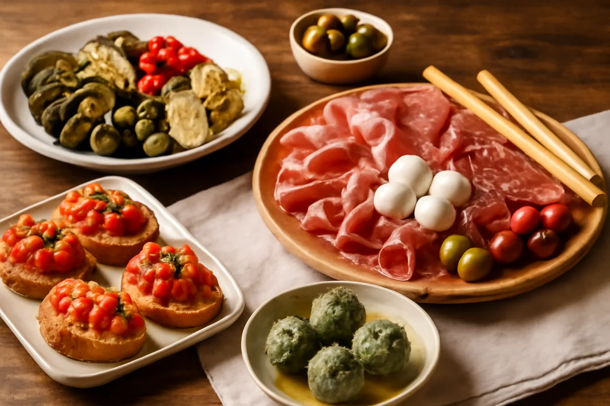 Antipasti regionali italiani: idee originali da portare a tavola in pochi minuti