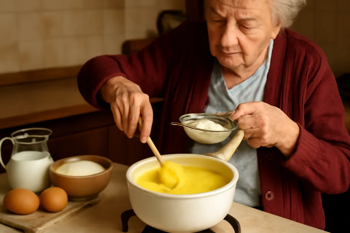 Crema pasticcera senza grumi: il trucchetto indispensabile delle nonne italiane