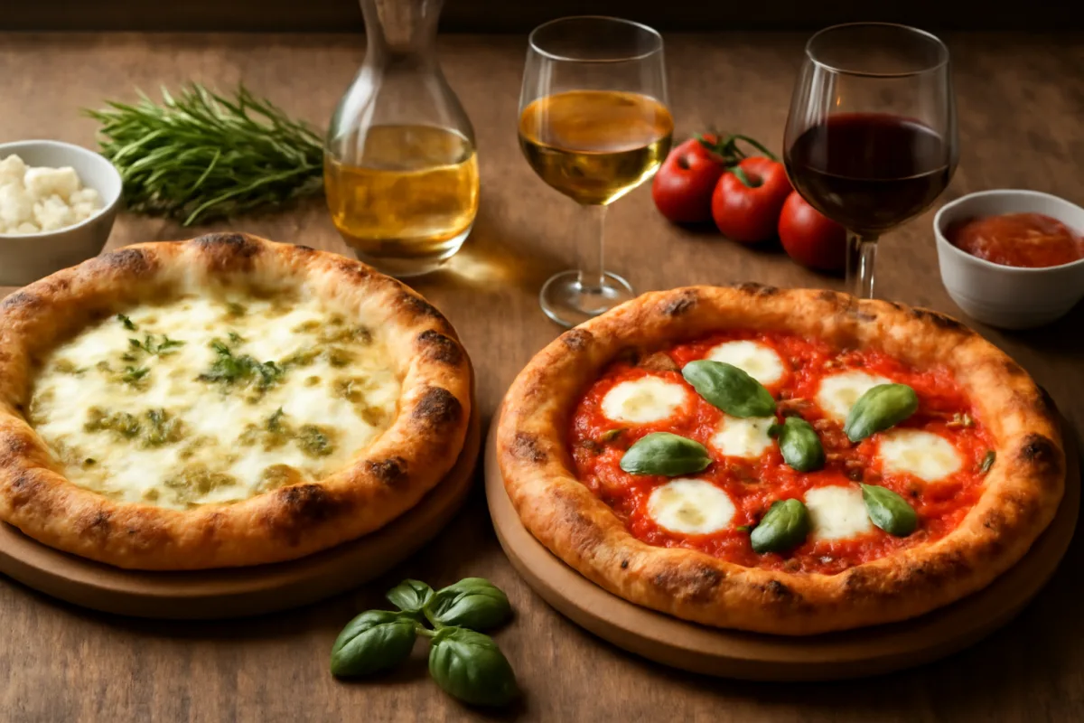 Pizza bianca o rossa: consigli su ingredienti e abbinamenti vincenti
