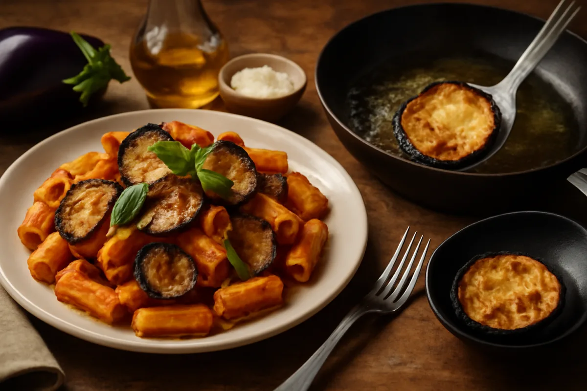 Pasta alla Norma: il segreto di una melanzana fritta perfetta