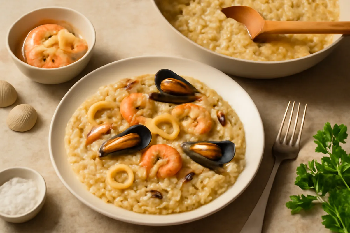 Risotto ai frutti di mare: come renderlo sempre cremoso senza aggiunta di panna