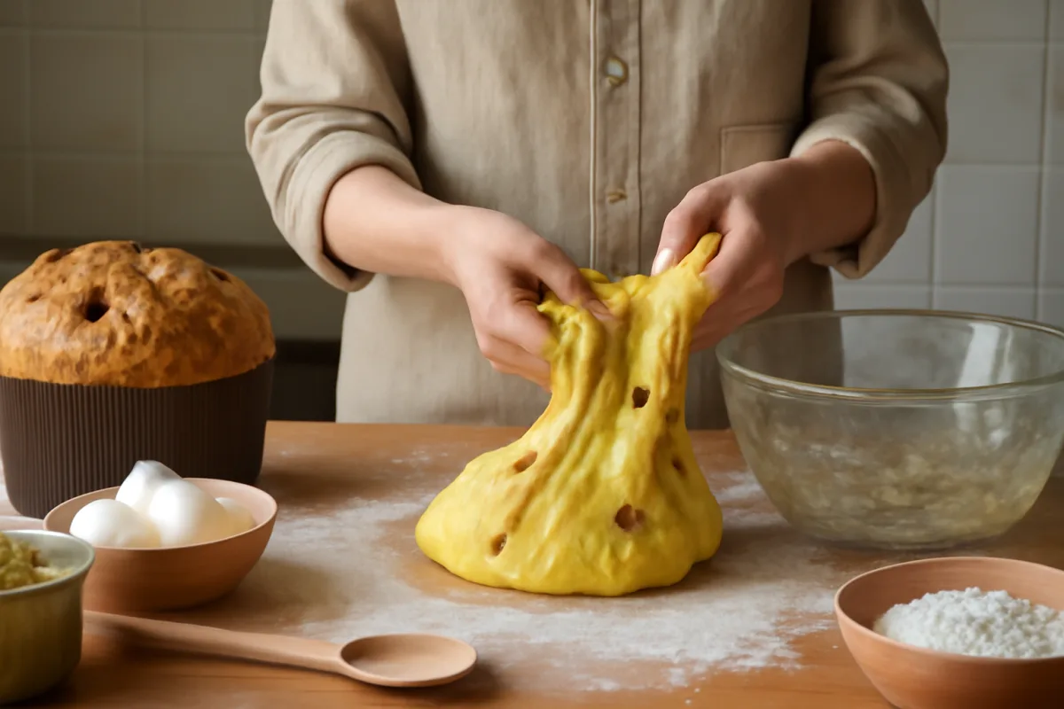 Come ottenere un panettone soffice senza planetaria: il procedimento spiegato bene