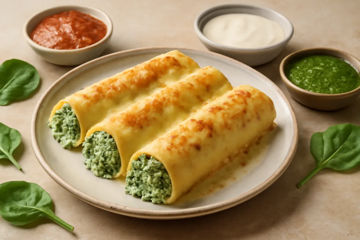Cannelloni alla ricotta e spinaci: quali salse scegliere per esaltare i sapori?
