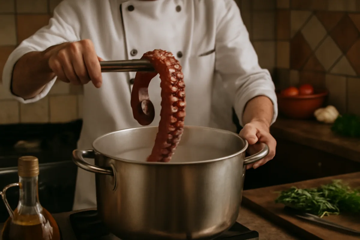 La cottura del polpo nella cucina italiana: come ottenere pelle tenera e gusto intenso