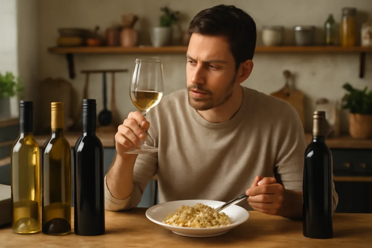 La scelta del vino nei risotti italiani: quale varietà usare e perché funziona