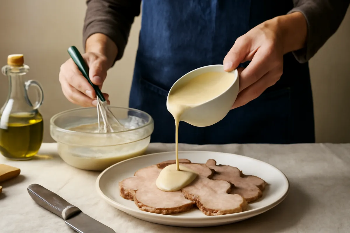 Vitello tonnato: come preparare la salsa cremosa senza grumi né sbagli