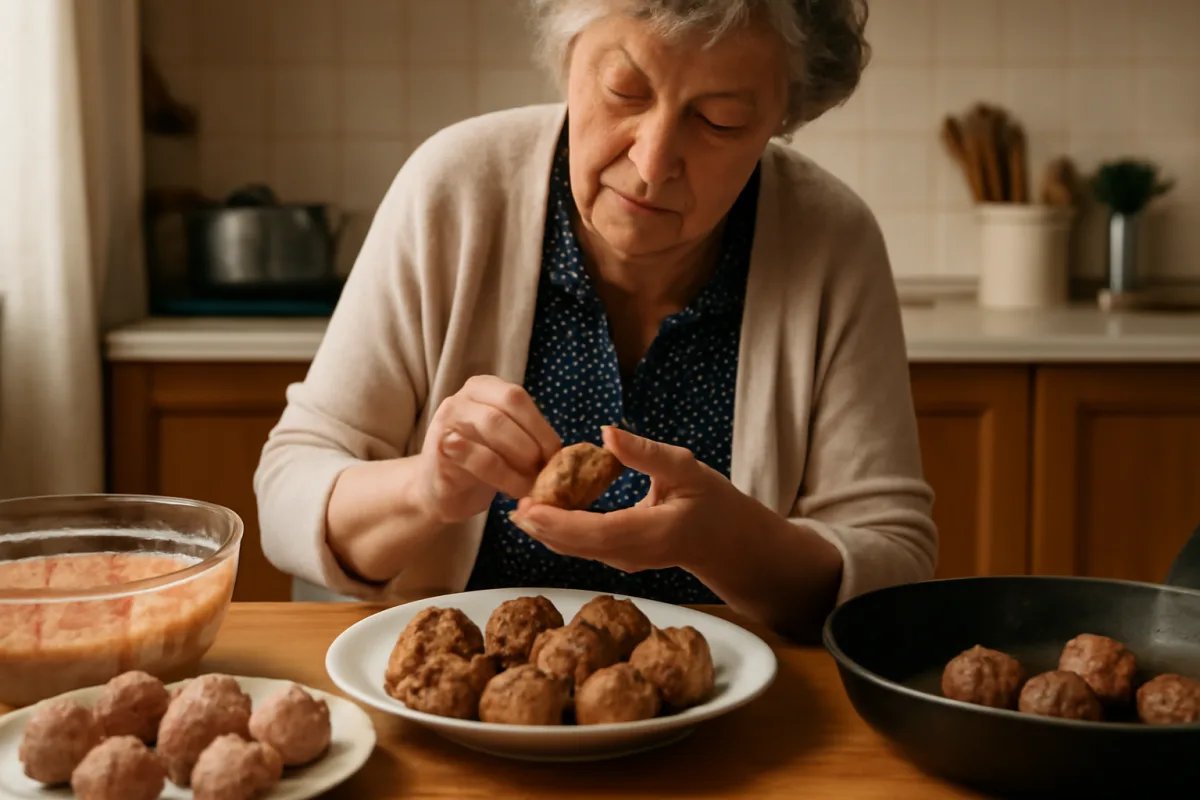 Polpette della nonna: come mantenere il cuore morbido e succoso senza errori