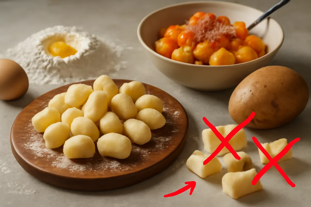 Gnocchi di patate soffici: evita questi errori comuni nella preparazione