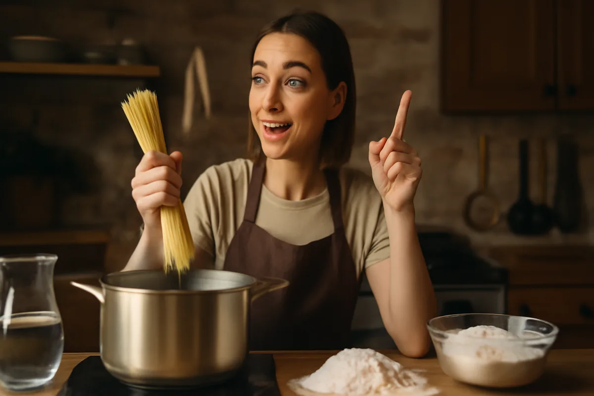 Perché la pasta acqua e farina funziona sempre? La risposta che sorprende i principianti